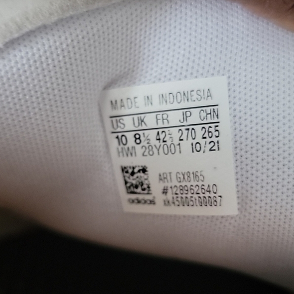 Adidas Grand Court Alpha White Flash Orange Size 10 - Picture 8 of 9